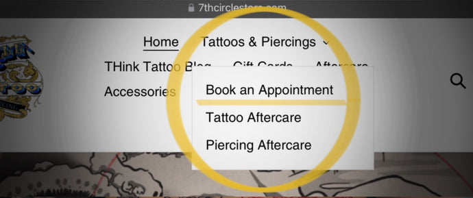 A new way to book your tattoo or piercing appointment!