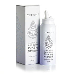 SteriPierce Fine Mist Sterile Saline Piercing Aftercare 75ml - 7th Circle Tattoo & Piercing