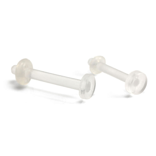 Flexi Clear Labret Retainer - 7th Circle Tattoo & Piercing
