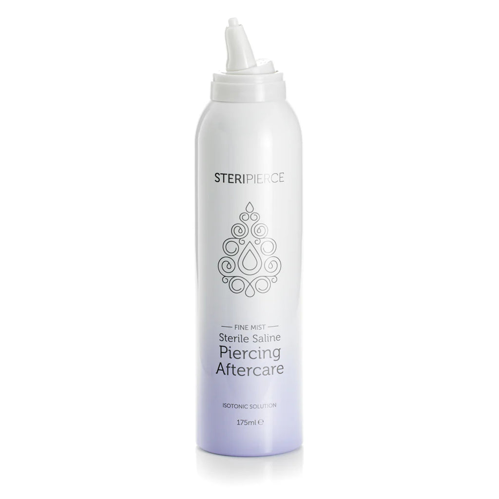 SteriPierce Fine Mist Sterile Saline Piercing Aftercare 175ml & 75ml