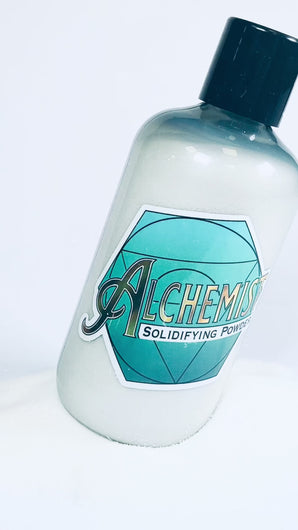 Promotional video clip used to announce the new logo for alchemist solidifying powder