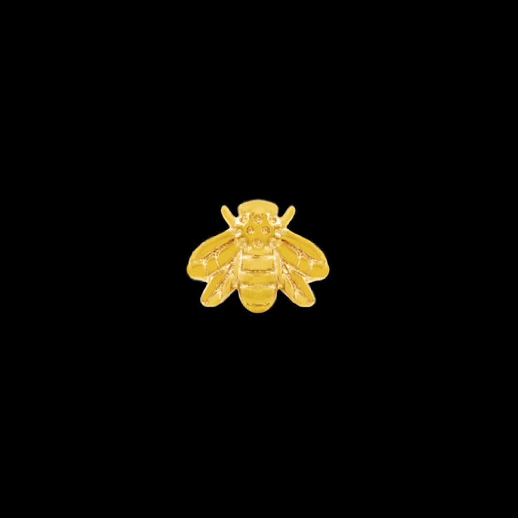 JUNIPURR JEWELRY GOLD BEE - 7th Circle Store - Body jewellery - Junipurr jewellery
