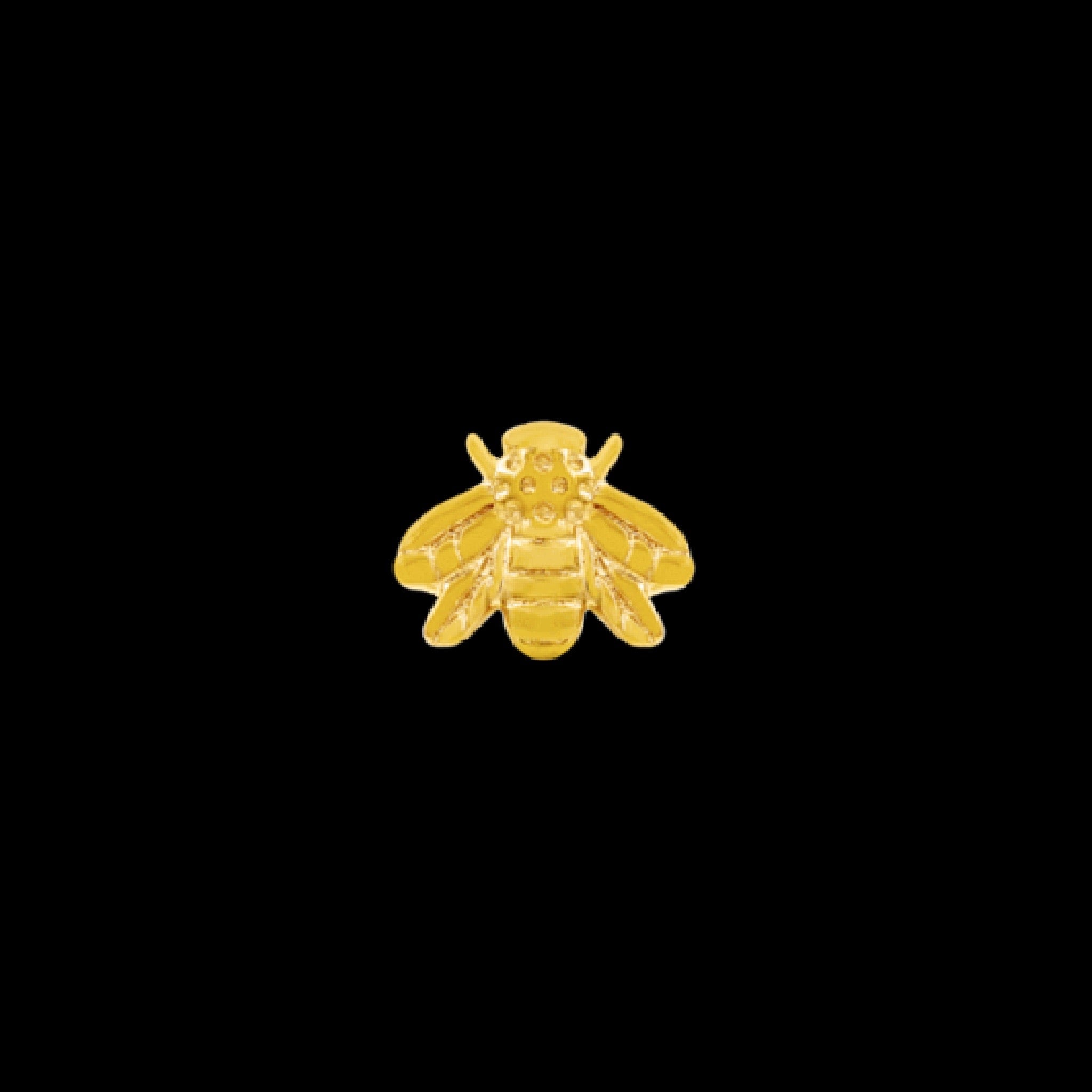 JUNIPURR JEWELRY GOLD BEE - 7th Circle Store - Body jewellery - Junipurr jewellery